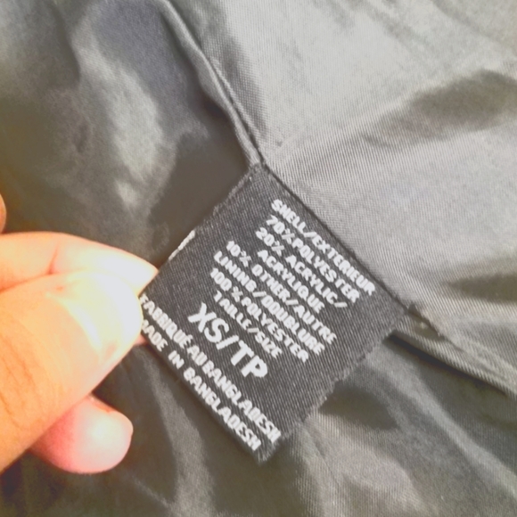 ✨️ Stylish Suzy Shier Gray Double-Breasted Jacket - Size XS - Picture 5 of 6